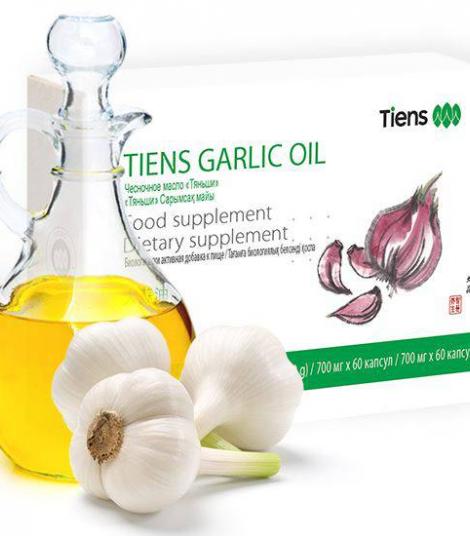 Tiens Чесночное масло Tiens Garlic oil